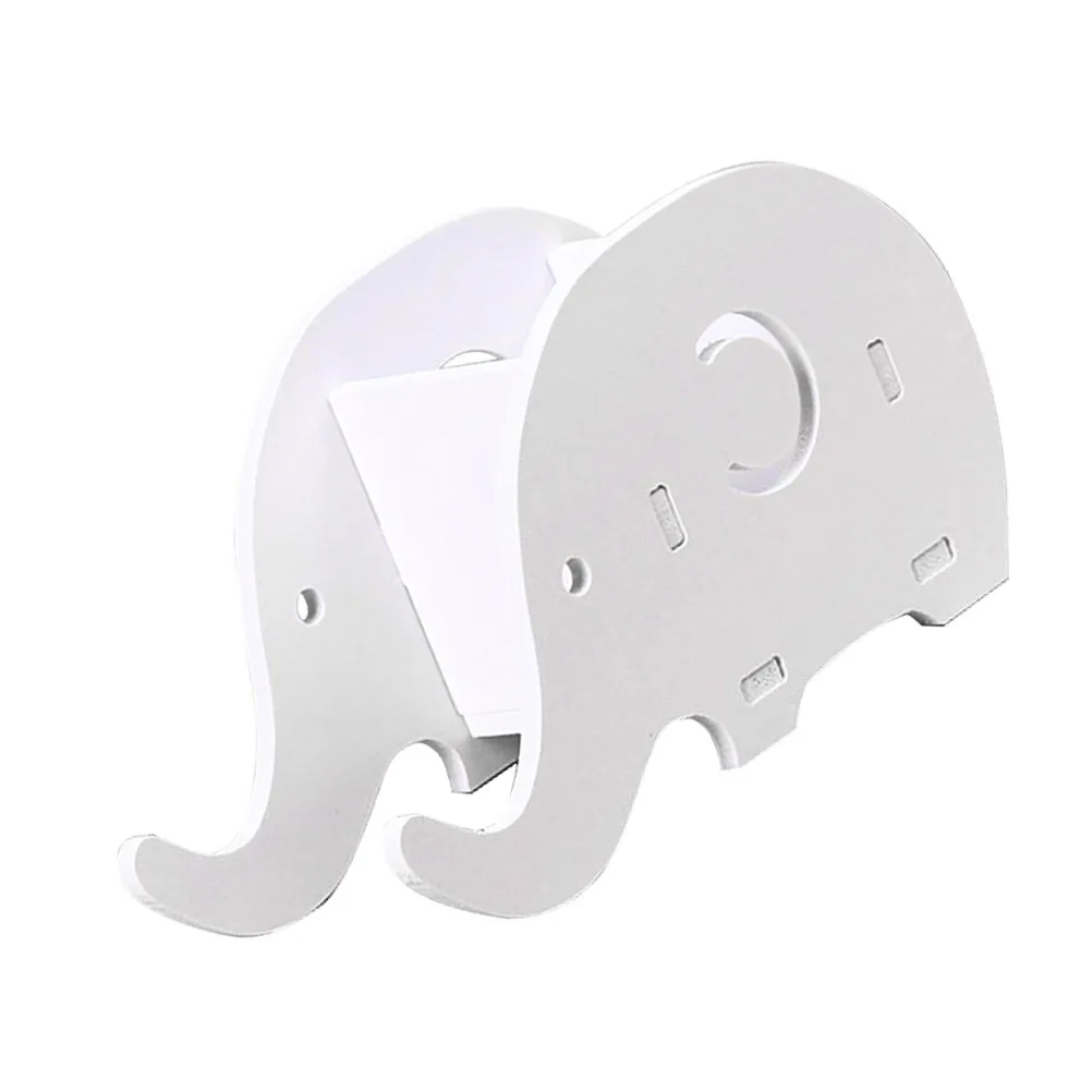 Elephant Pencil Holder Desktop Organizer Cell Phone Stand Portable Pen Container Foldable Phone Holder Desk Storage for Home