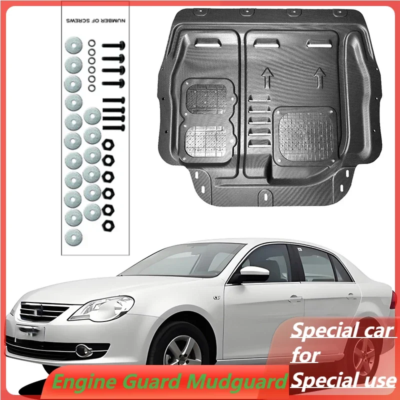 

Under Engine Guard Splash Shield Mud Fender Cover Plate Fender Mudguard Protector For Volkswagen BORA 2008-2012 1.4T Car Black