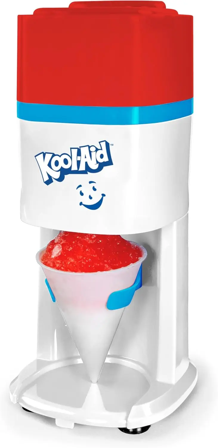 

Kool-Aid Shave Ice and Snow Cone Machine, Multi-Use Ice Shaver for Frozen Treats, Slushies, Snow Cones, and More – Reus