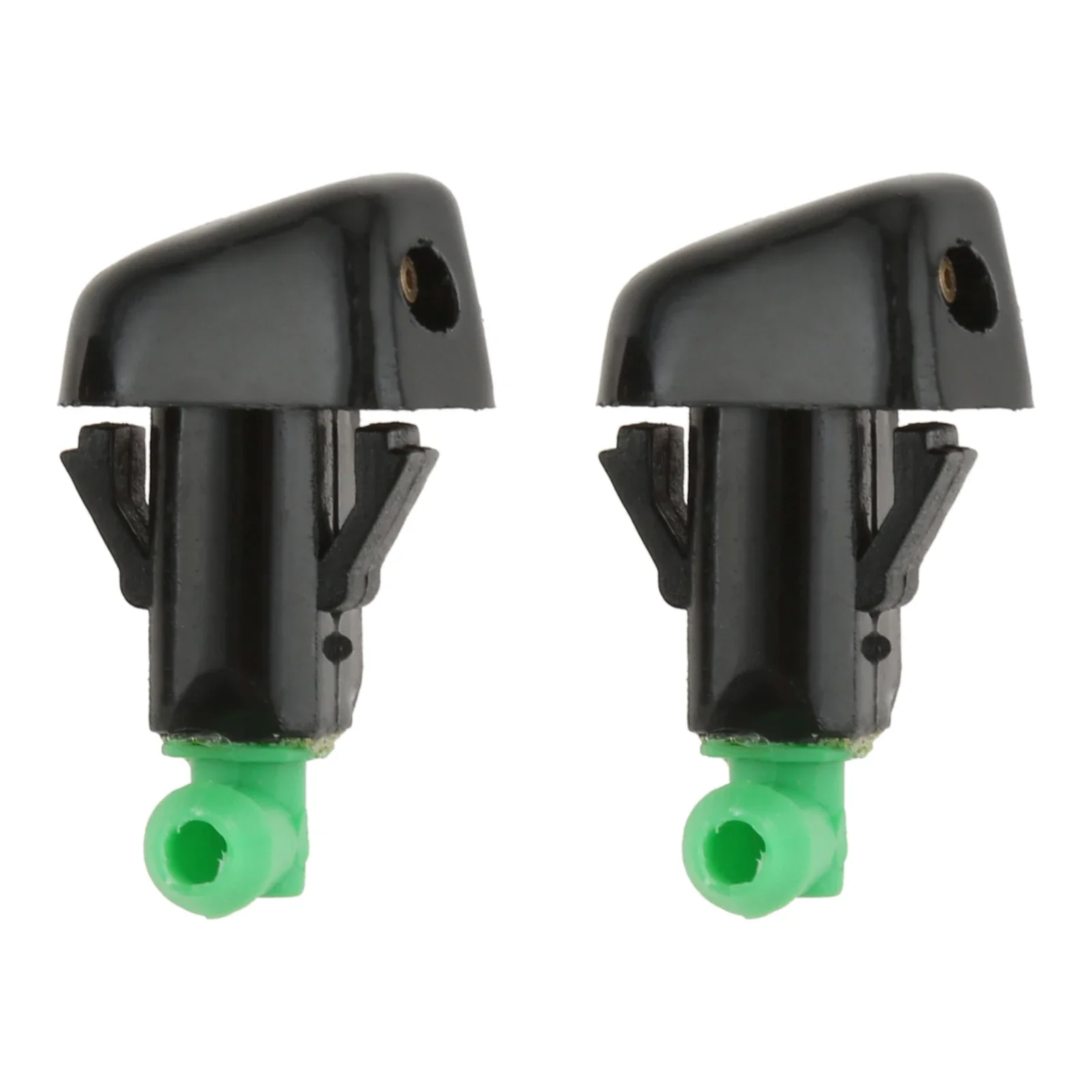 

2Pcs Auto Plastic Windshield Washer 2-holes Nozzles Fits for Honda Accord 1998-2002 S84 C02 Car Accessories