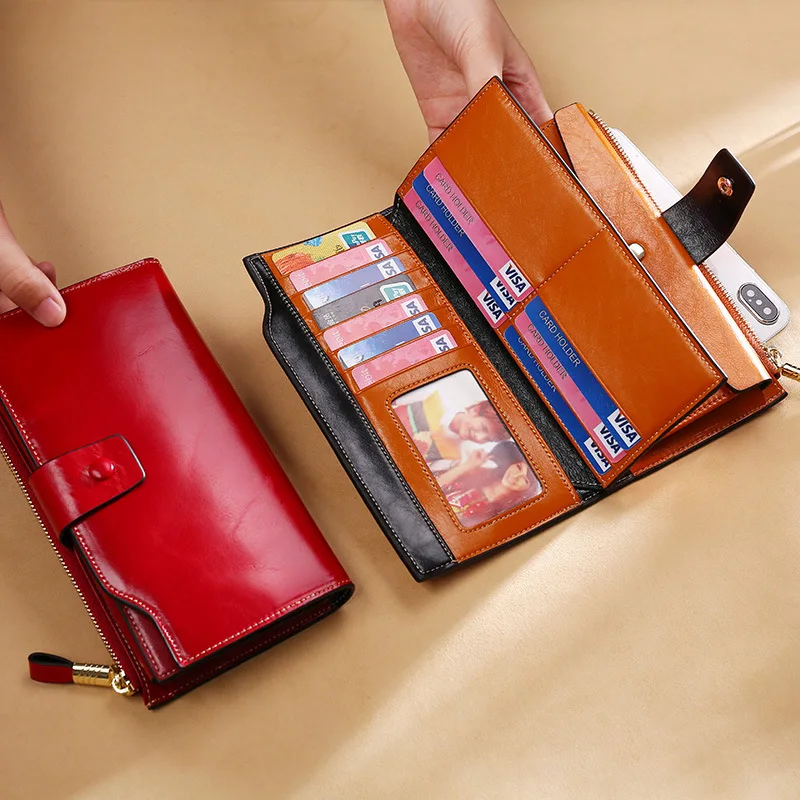 leather-long-wallet-for-women-genuine-leather-clutch-purse-real-cowskin-purse-wallet-for-dress-party-long-purse-for-laies