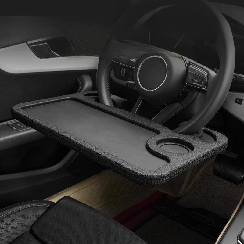 Car Steering Wheel Small Table Board Dining Table In The Car Dining Wheel  Notebook Holder Flat Computer Table Body Kits