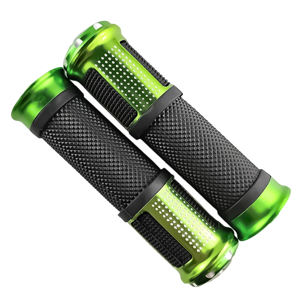 1 Pair Throttle Grip Handle for Motorcycle Scooter Modified Handlebar Aluminum Alloy Fitment Easy Installation