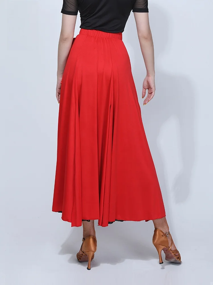 تنورة الرقص اللاتينية الثنائية الممارسة المهنية أورم الرقص f تنورة الكبار المرأة خريف جديد أداء الرقص مصارعة الثيران C...