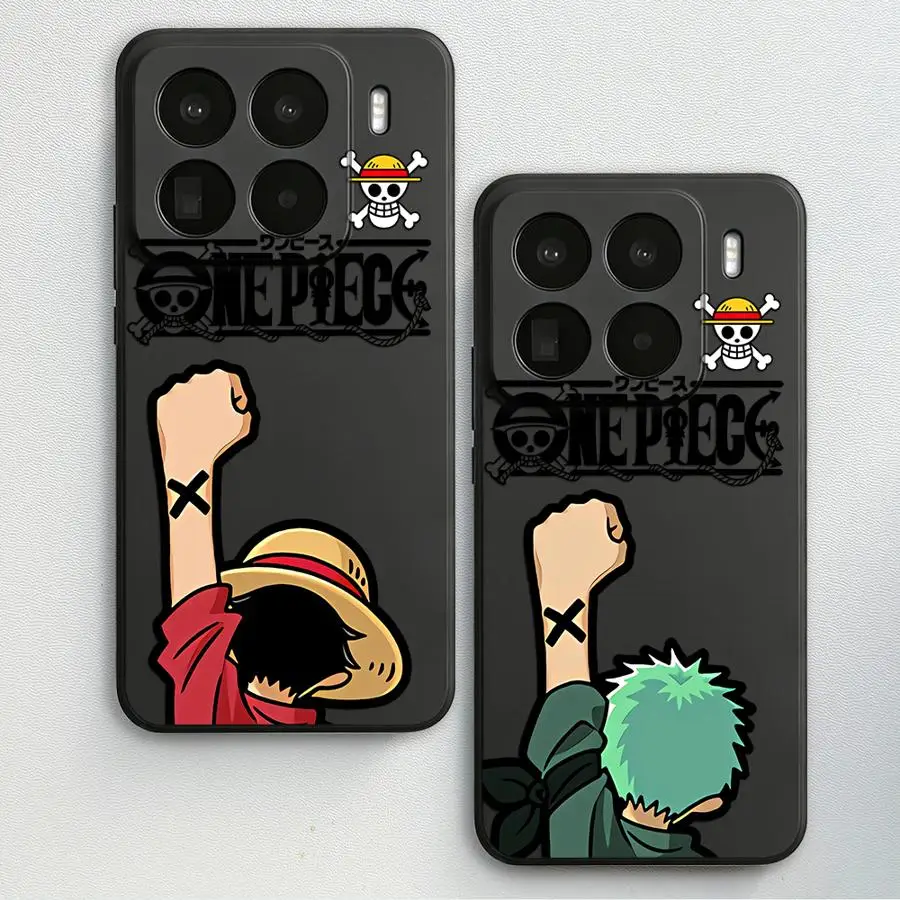 

O-One PieceS Luffy Zoro Funda Phone Cover Case for Xiaomi Mi 11 10T 12T Pro 12 13 Lite 11T 14 12X