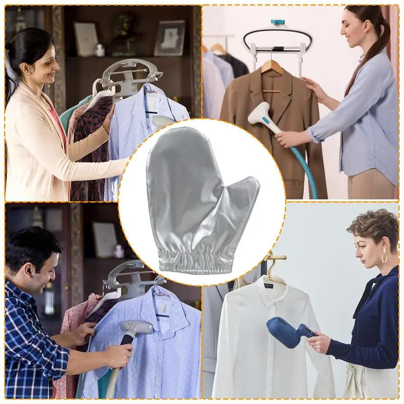 آلة تنظيف الملابس بالبخار الكي قفاز مقاوم للماء مكافحة البخار ميت مقاومة للحرارة 3-Layer قفازات واقية باخرة الملحقات #5