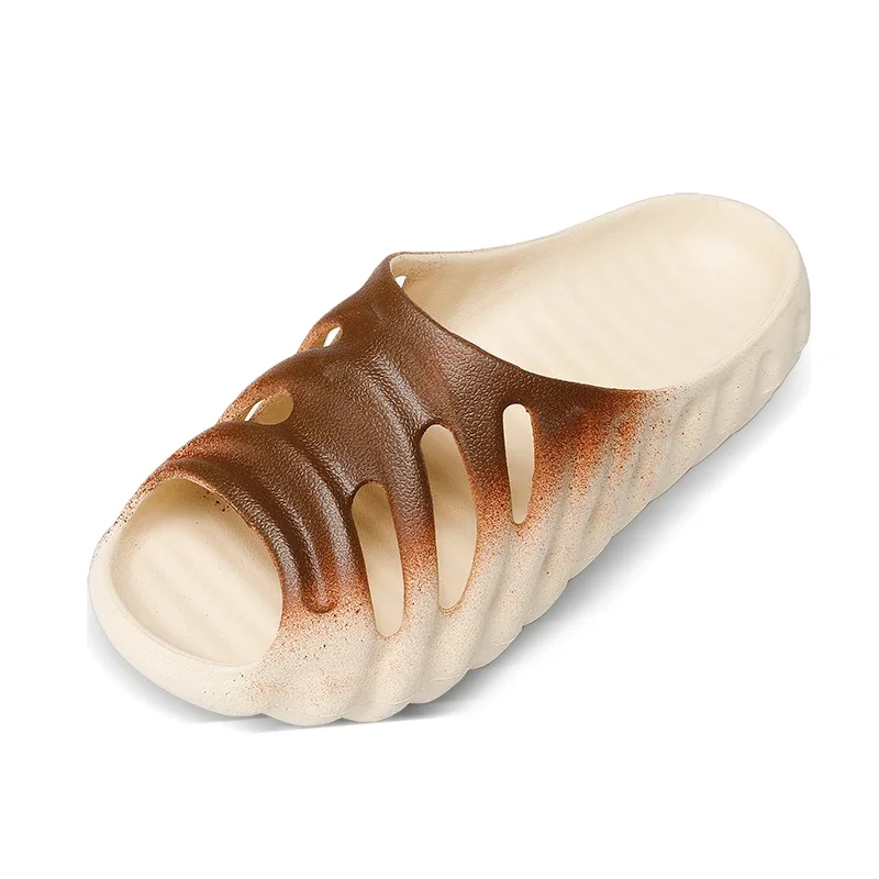 

New Arrivals Men's Summer YZY Slides Slip On Breathable Water Beach Sandals Lightweight Summer YZY Slippers For Man Size 38-45