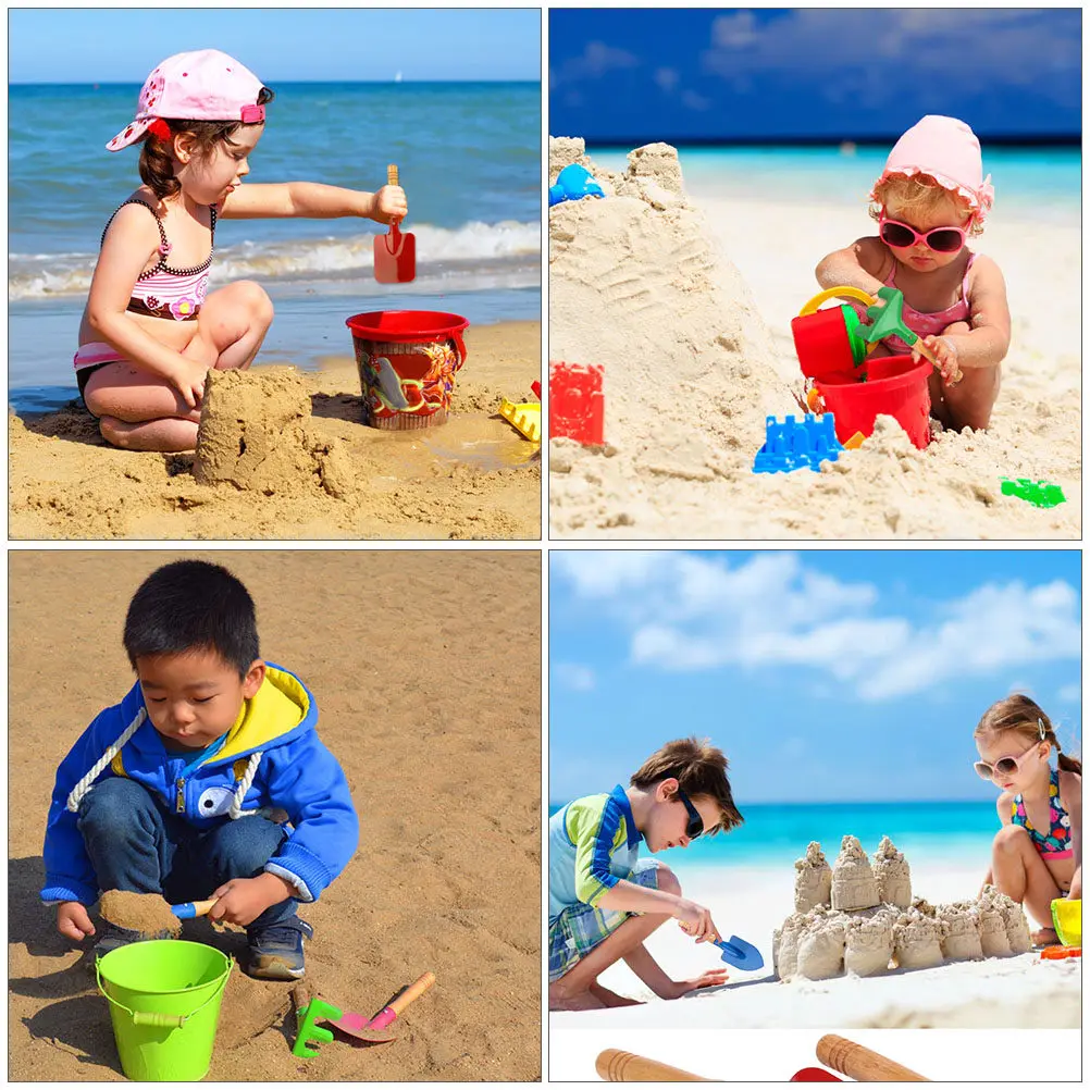 6 Pcs/2 Kid Garden Tools Kids Sand Trowel Beach Digging Gardening Children Toys Outdoor Play Equipment