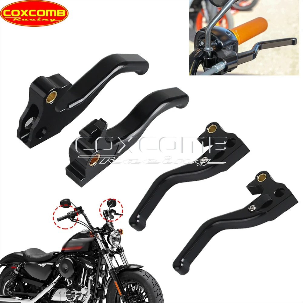 Motorbike Short Hand Lever Front Brake Lever Clutch Lever For Harley Sportster Forty-Eight XL1200XS XL1200X Iron XL1200NS XL883N