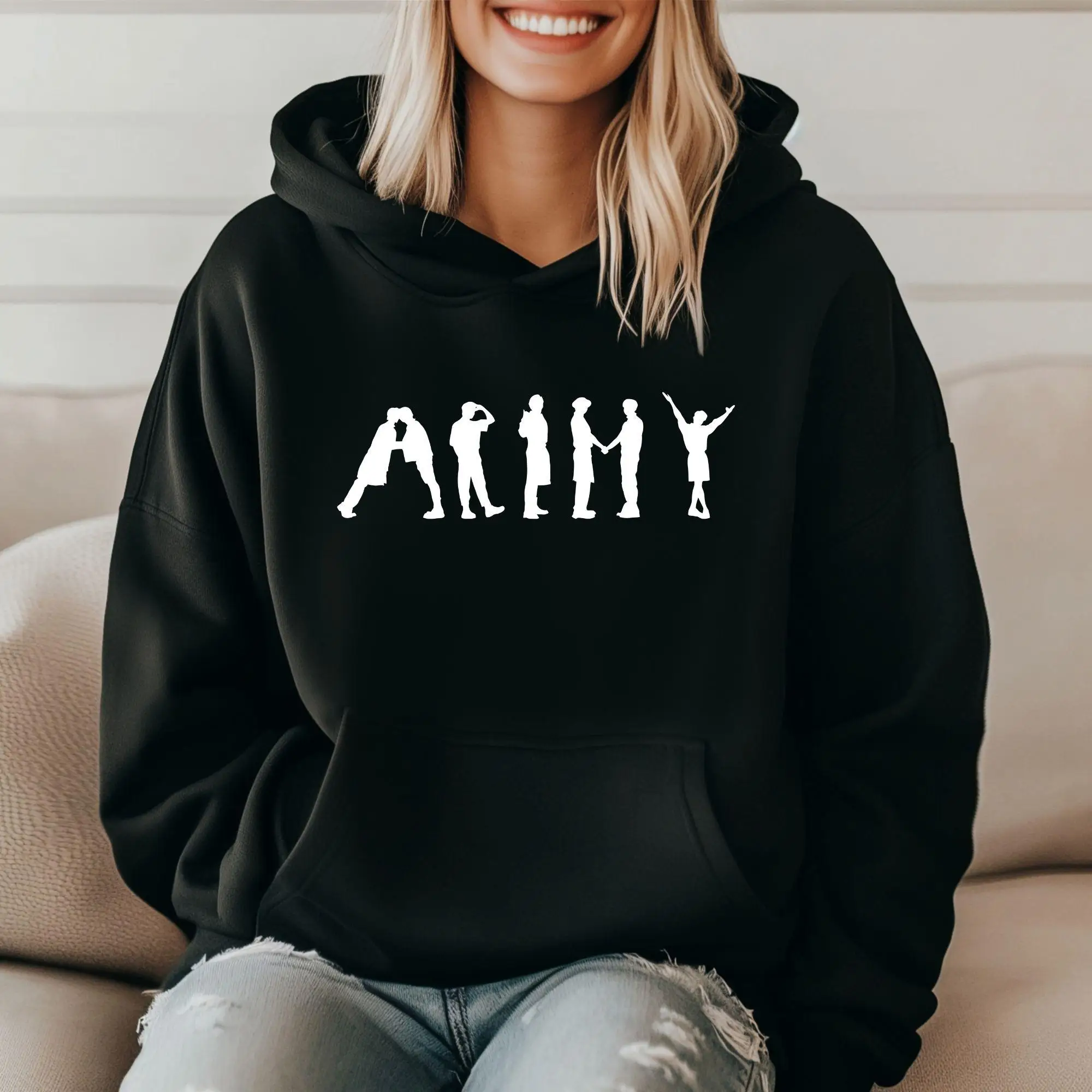 Pop Inspired Hoodie and Sweatshirt, K-Pop Fan Graphic Hoodie, Korean Music Lover Gift, Concert Top