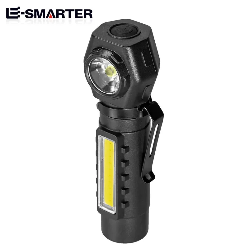 กลางแจ้ง LED อลูมิเนียมอัลลอยด์ USB ชาร์จ COB ไฟฉายแสงยาวไฟหน้า LED Camping LIGHT
