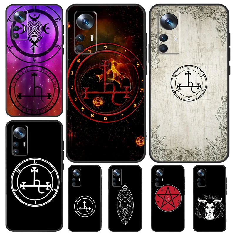 Sigil of Lilith For POCO X5 X3 Pro M5 M5s F4 X4 F3 F5 Case For Xiaomi 13 13T Pro 12 Lite 12X 11T 12T 14 Pro