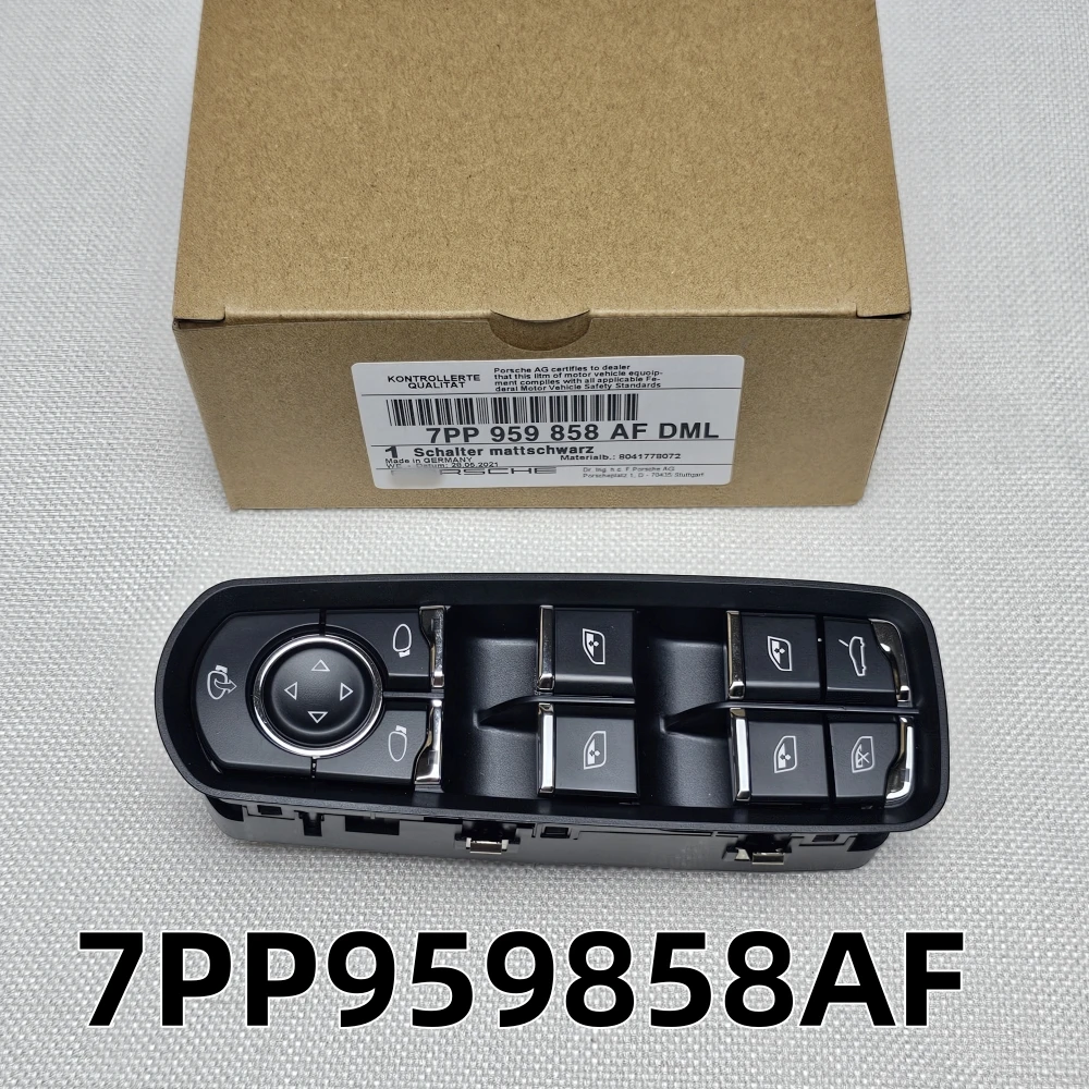 

7PP959858RDML 7PP959858KDML 7PP959858HDML 7PP959858AFDMLPower Window Switch Button For Porsche Cayenne Macan Panamera 2011-2017