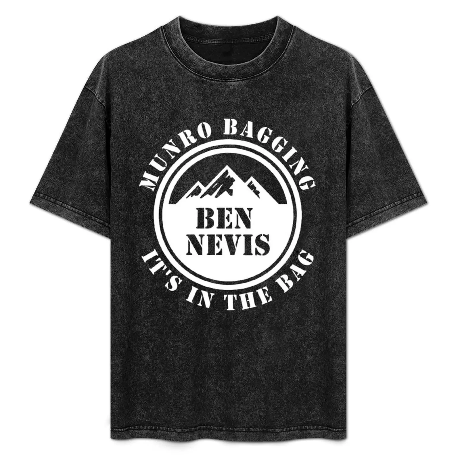 Camiseta Ben Nevis Munro Bagging, camiseta ligera para trabajo
