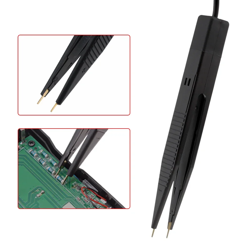 69cm Multimeter Probe Digital Multimeter SMD SMT Test Clip Meter Probe Tweezers for FLUKE for Vichy Resistor Multimeter Tester