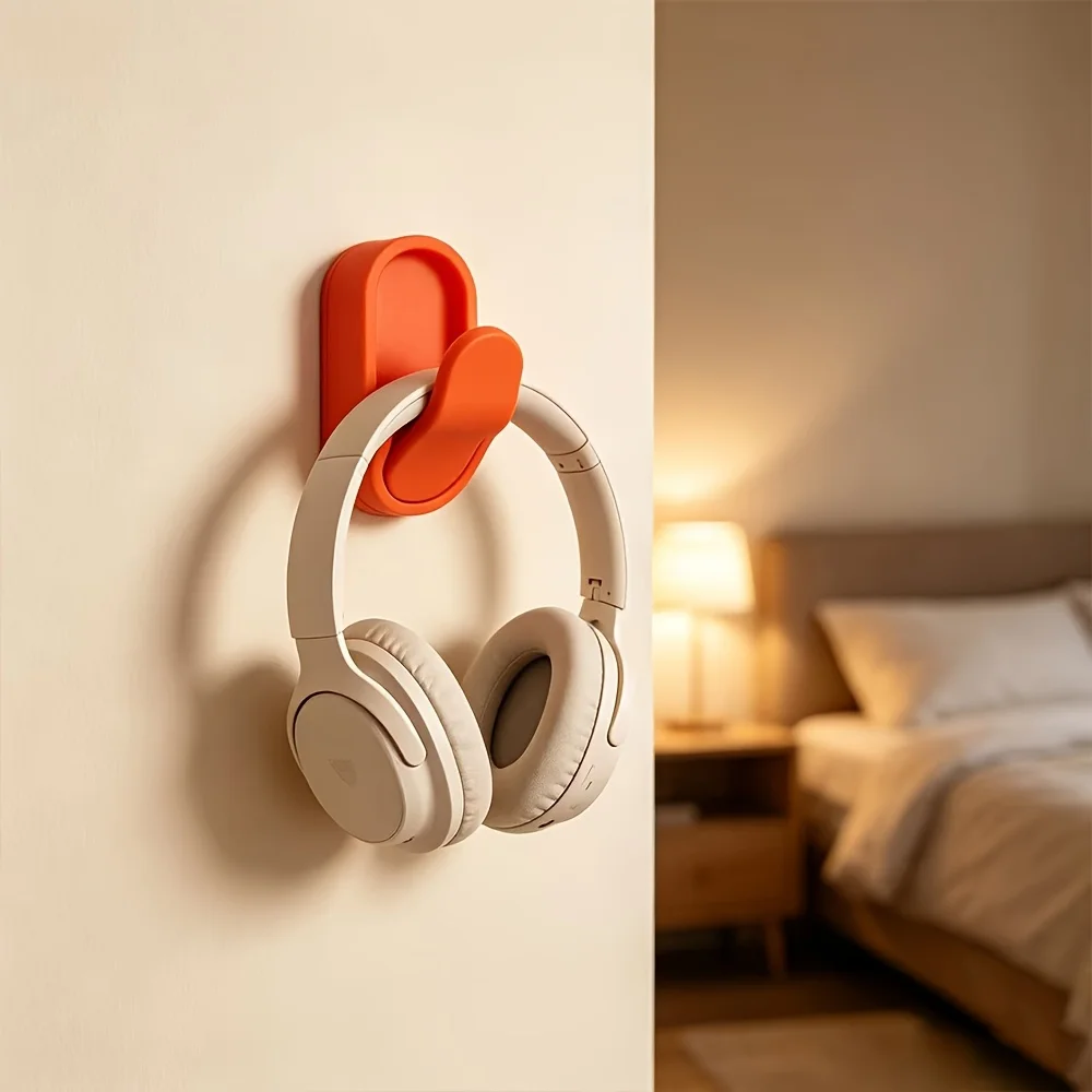 1PC Drill-Free Folding Heavy-duty Waterproof Adhesive Wall Hook Trace-Free Removable Strong Self-Sticky Hook Home Bathroom Organ