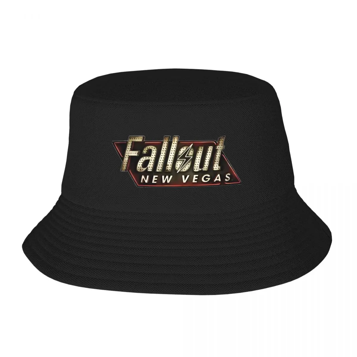 Fallouts New Vegas Funny Bob Hat Summer Beach Hatwear Merchandise Fishing Fisherman Caps for Outdoor Sport Men Women Session Hat