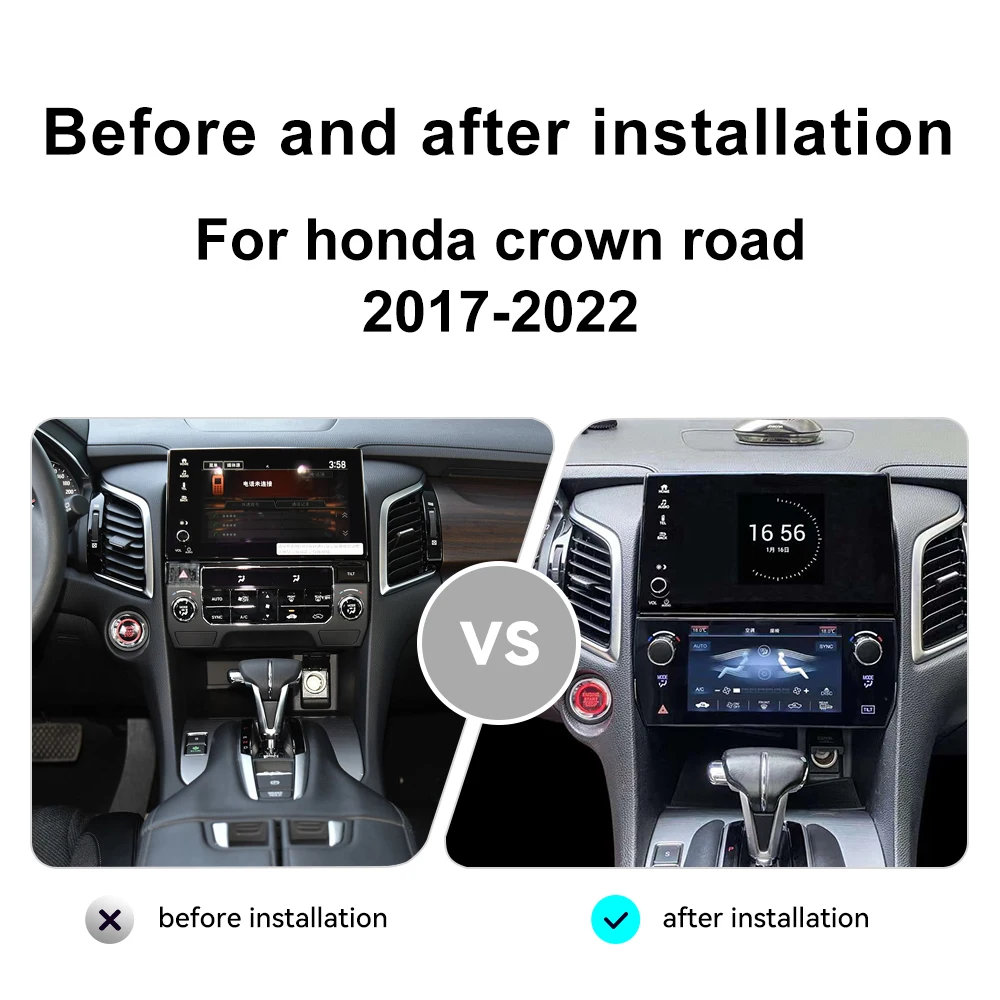 

6.2 Inch AC Screen For Honda Avancier 2017-2022 Android Car Radio Dashboard AirCon Ac Control Panel Air Conditioner Display