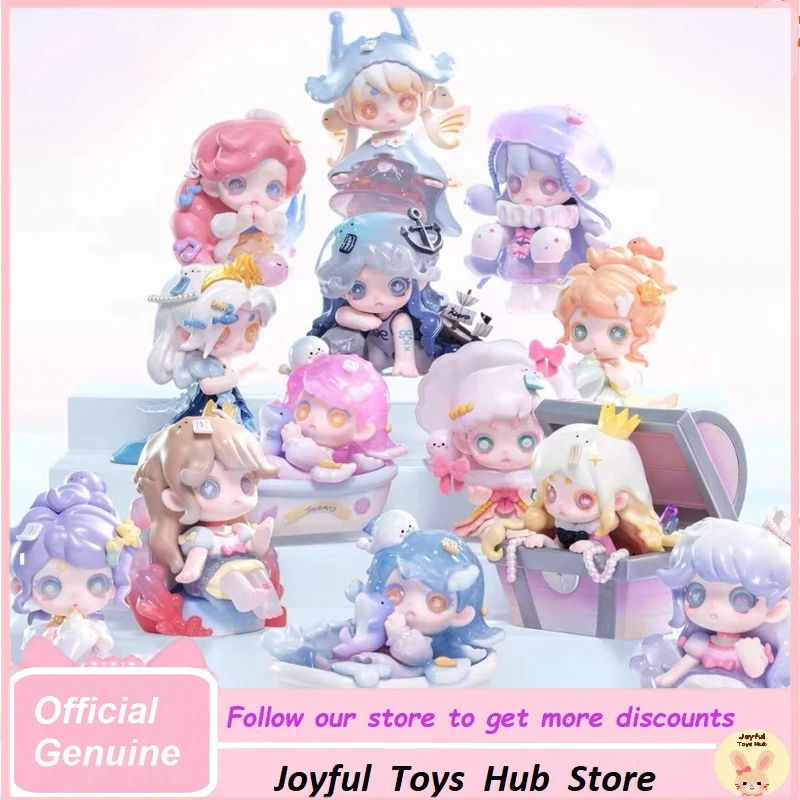 

В наличии оригинальная слепая коробка Keeno Keeno V3 Wishes To The Sea Breeze Series Mystery Box Модные детские игрушки Украшение рабочего стола