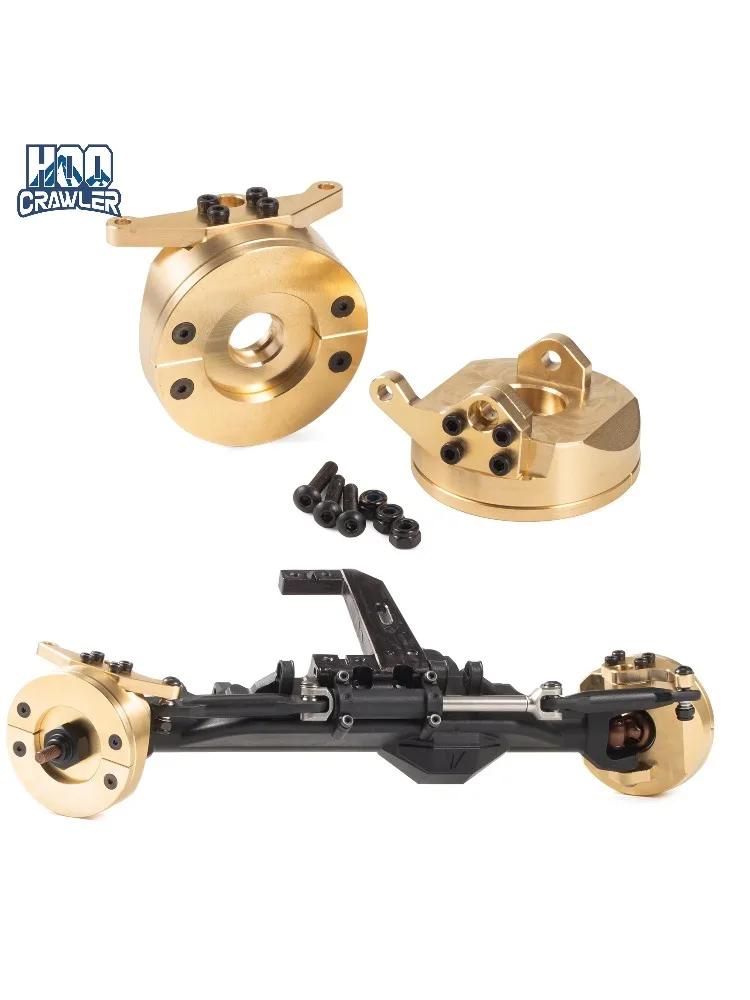 317g Obrabiane mosiężne ciężarki do łącznika kierowniczego H10 do Vanquish H10 Optic, przednia oś, części do modernizacji RC Crawler z obniżonym środkiem ciężkości. — 2