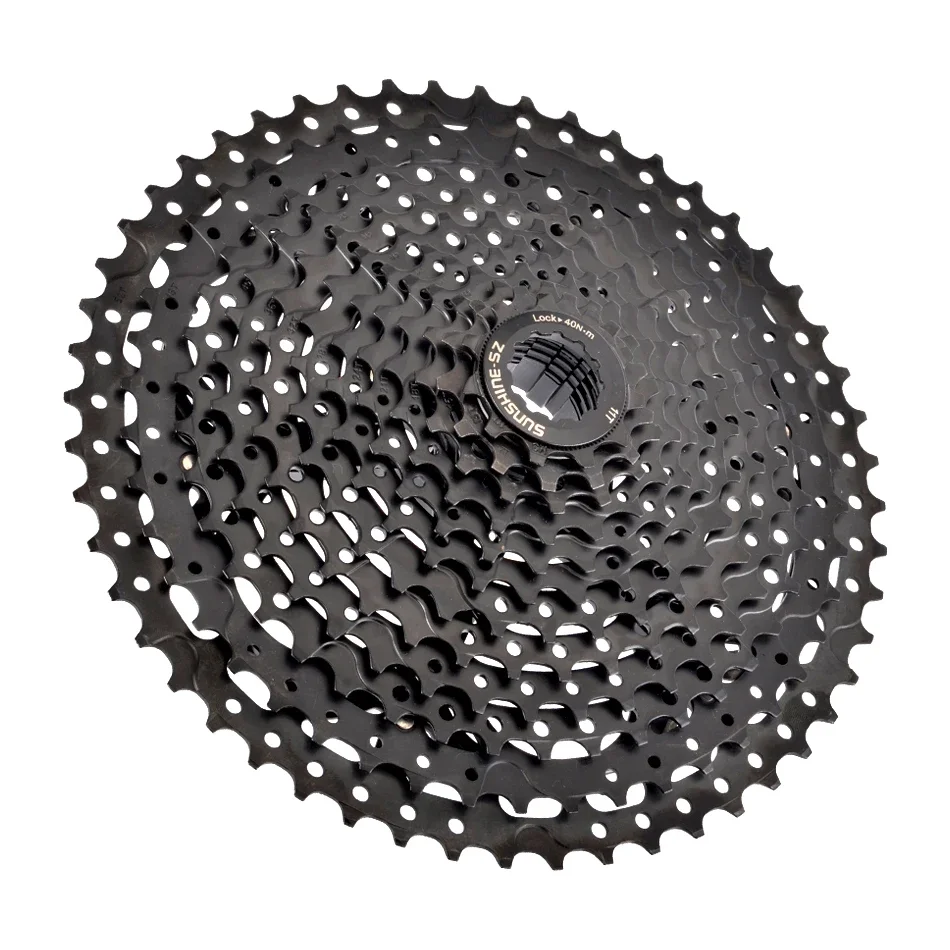 AliExpress GOLDIX SUNSHINE Black MTB Bicycle Cassette 8/9/10/11/12 Speed HG Freewheel Sprocket Compatible with SHIMANO Mountain Bike Drivetrain
