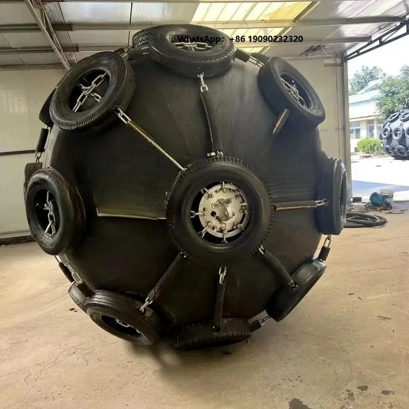 Large Size Yokohama Type hang on Ship Pneumatic Rubber Marine  D3.3*L6.5 Meters T001