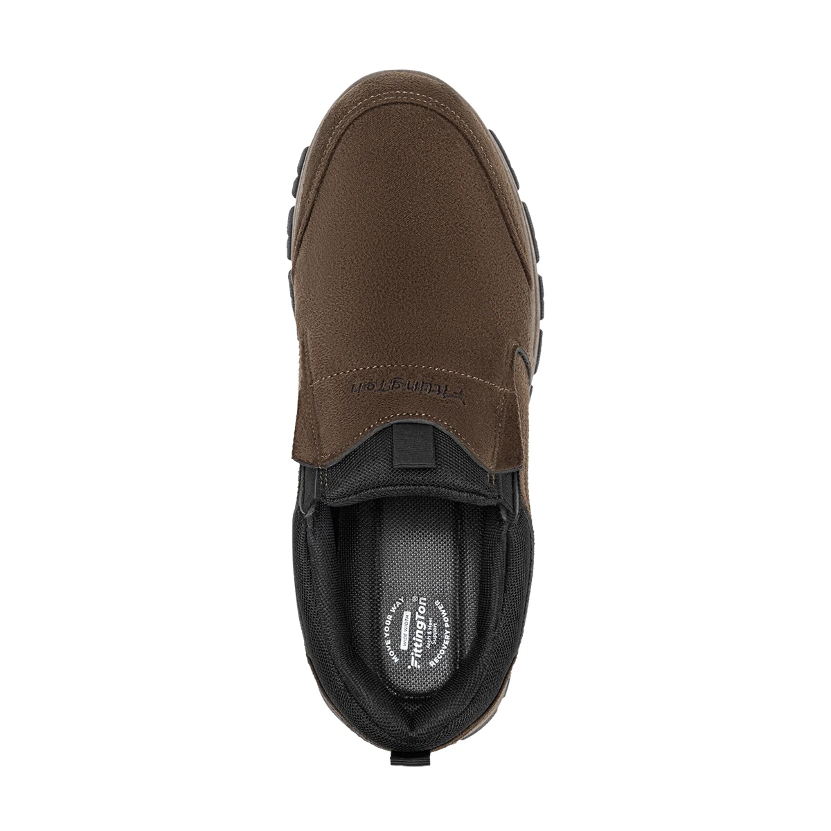 Fitville Herren-Slipper, ideal für Business-Casual-Looks, leicht und bequem, mit Fußgewölbe-Einlagen für ganztägigen Komfort. – Detail 16