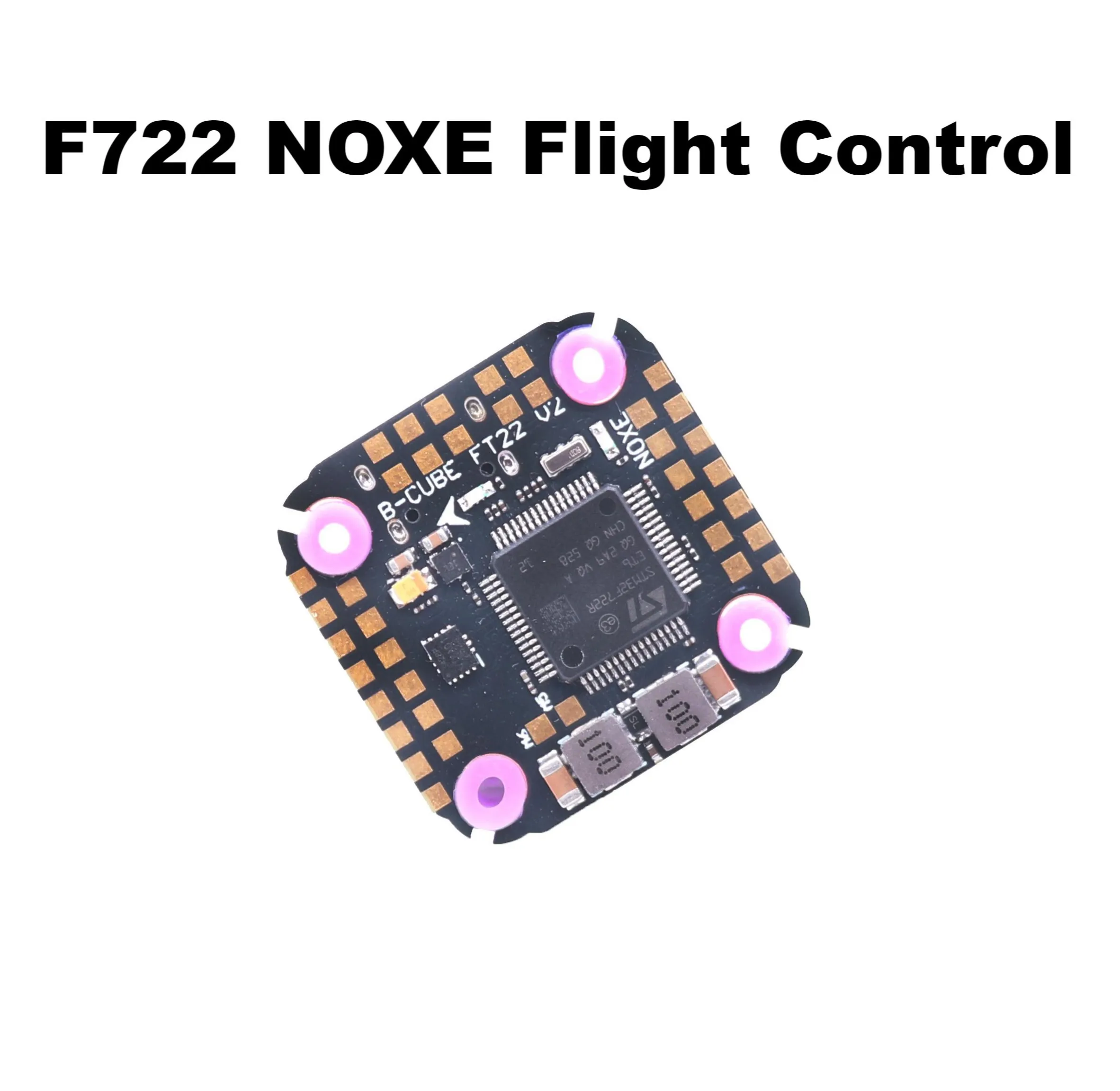 RCtoSky B-CUBE F722 NOXE FC ICM-42688-P 3-6S STM32 TYPE-C ل ELRS TBS CRSF SBUS IBUS DSM2 DSMX FPV الطائرة بدون طيار 20X20MM