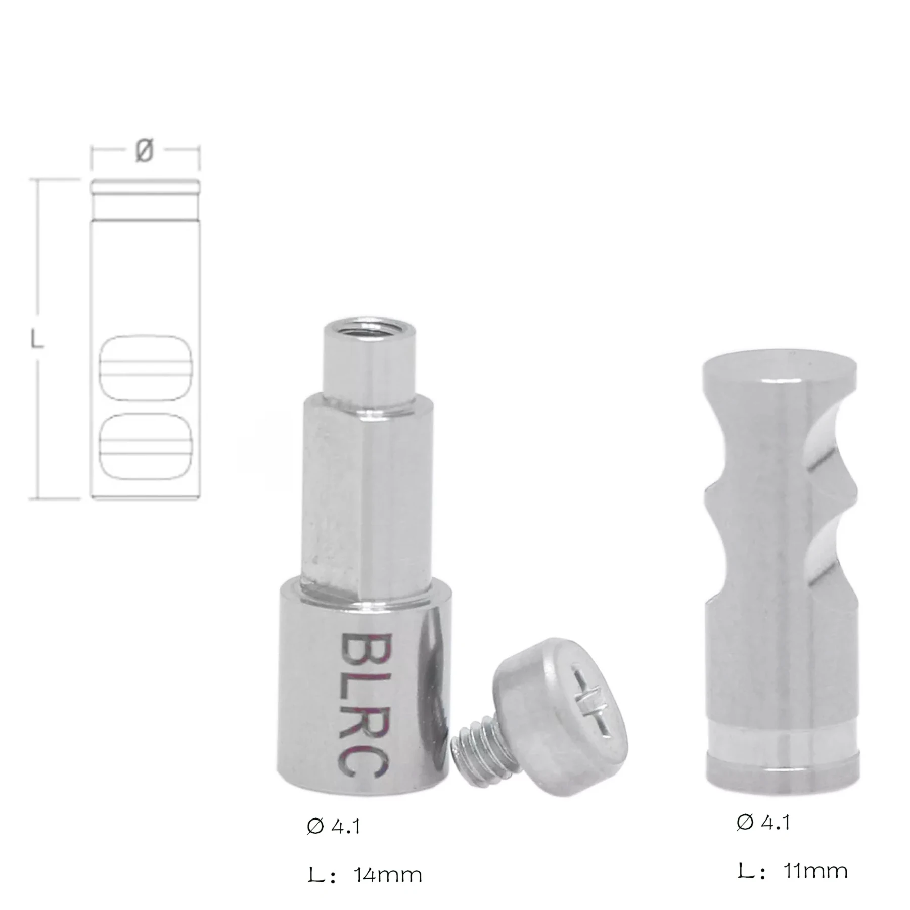 

Implant Lab Analog Fits Dental Compatible ITI /Straumann BL RC 4.1 Platform