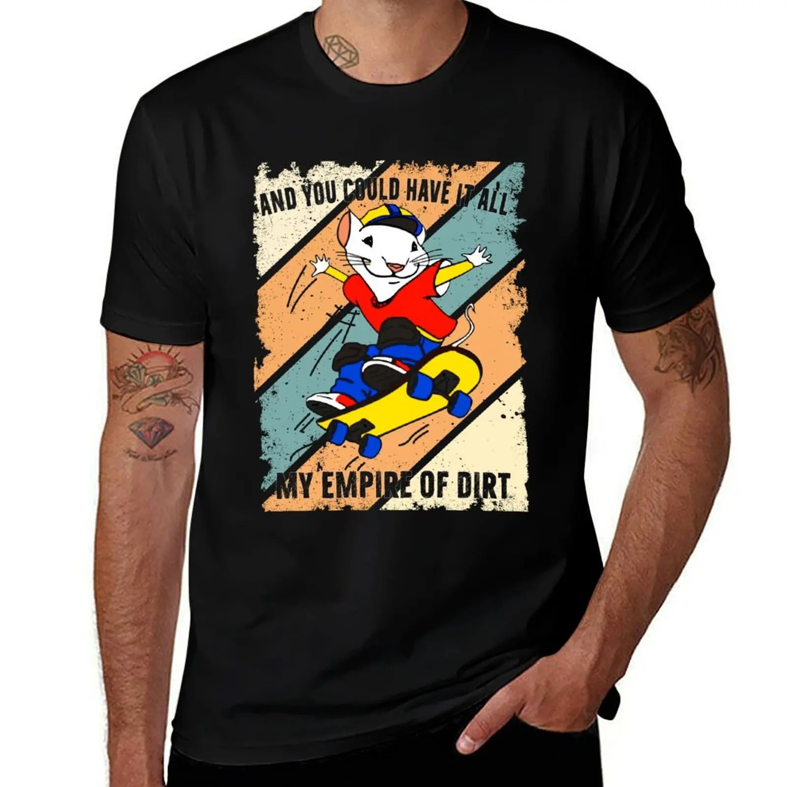 

Funny Gift And You Could Have It All My Empire Of Dirt Sporting Mouse T-Shirt Vintage Print Crew Neck Tee