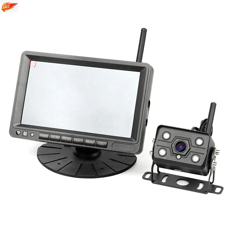 High Quality 7 inch Vehicle ing Driving Recorder Wireless Reversing Blind Spot Image  Car Dash