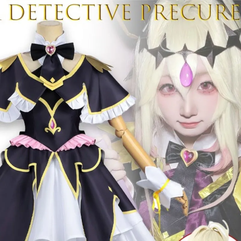 

Star Detective Precure Moria Ruruka Detective Precure Cosplay Costume Anime Dress Female Secondary World Festival Comic Con