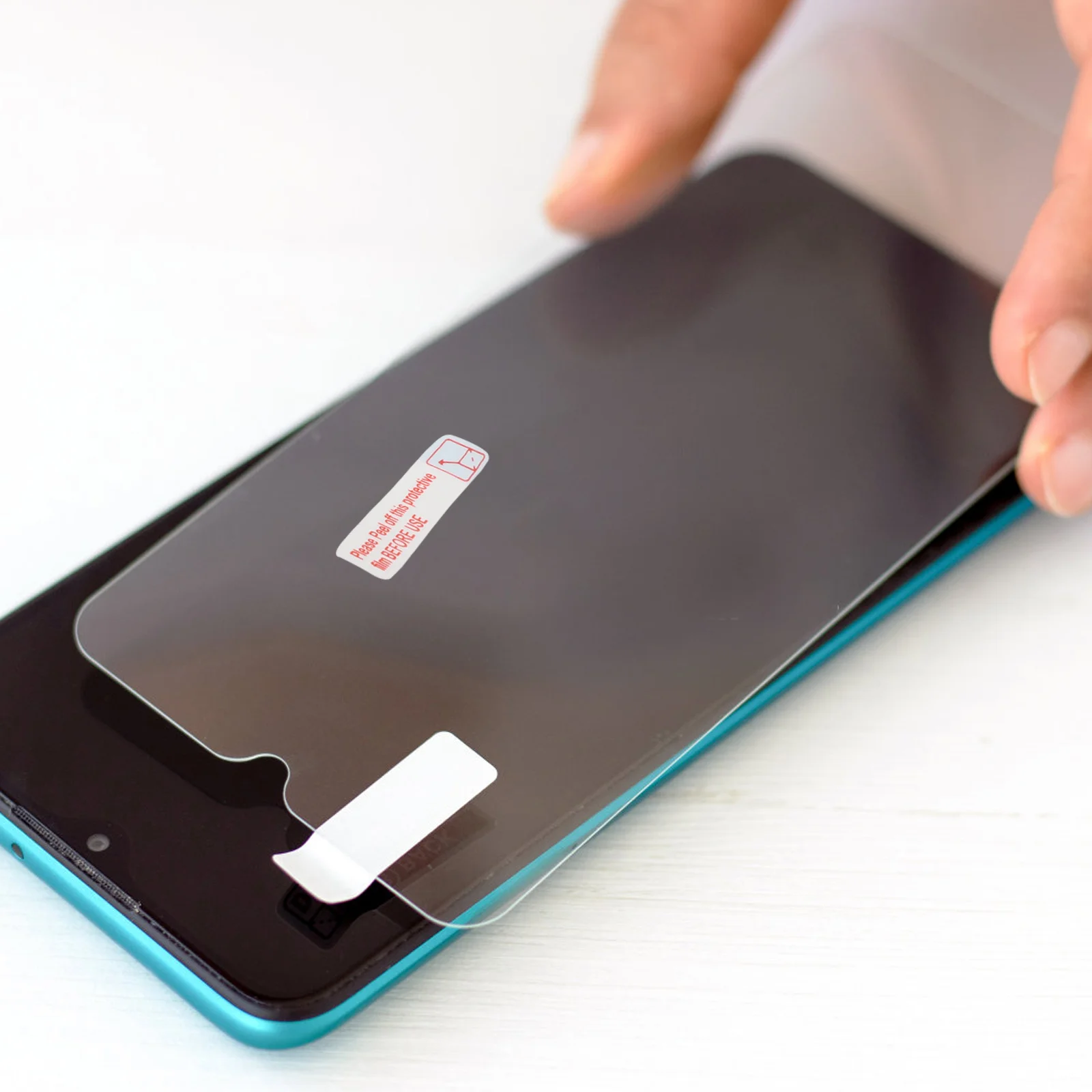 

3000pcs Steel Tempered Film Labels Strong Adhesion Easy Peel Oil Resistant Self-Adhesive Protective Sticker For