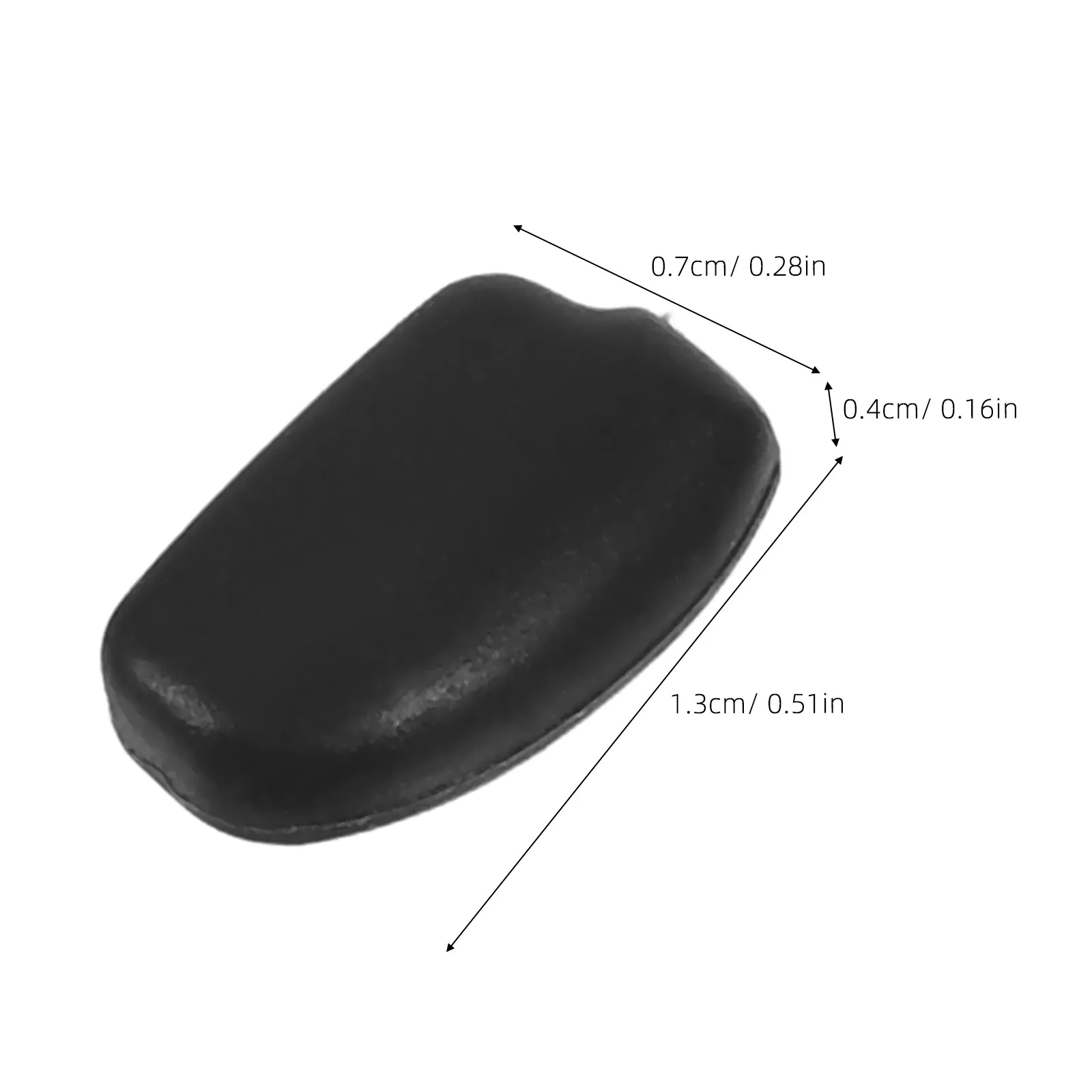 20Pcs Silicone Nose Pads for Glasses Soft Push-in Eyeglass Nose Rest Anti Slip Comfortable Cushions for Sports Sunglasses Repair
