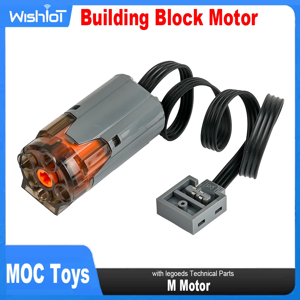 Bloques de construcción de Motor MOC de 8883 M, piezas de función de potencia de alta tecnología, maquinaria tecnológica Compatible con Legoeds, bricolaje, coche, camión, potencia