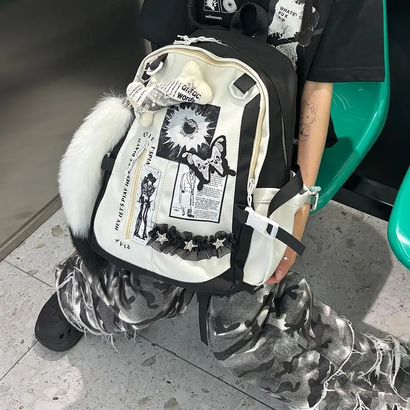 Backpack 2026 Japan Style Y2K Fashion Office Lady High-Capacity