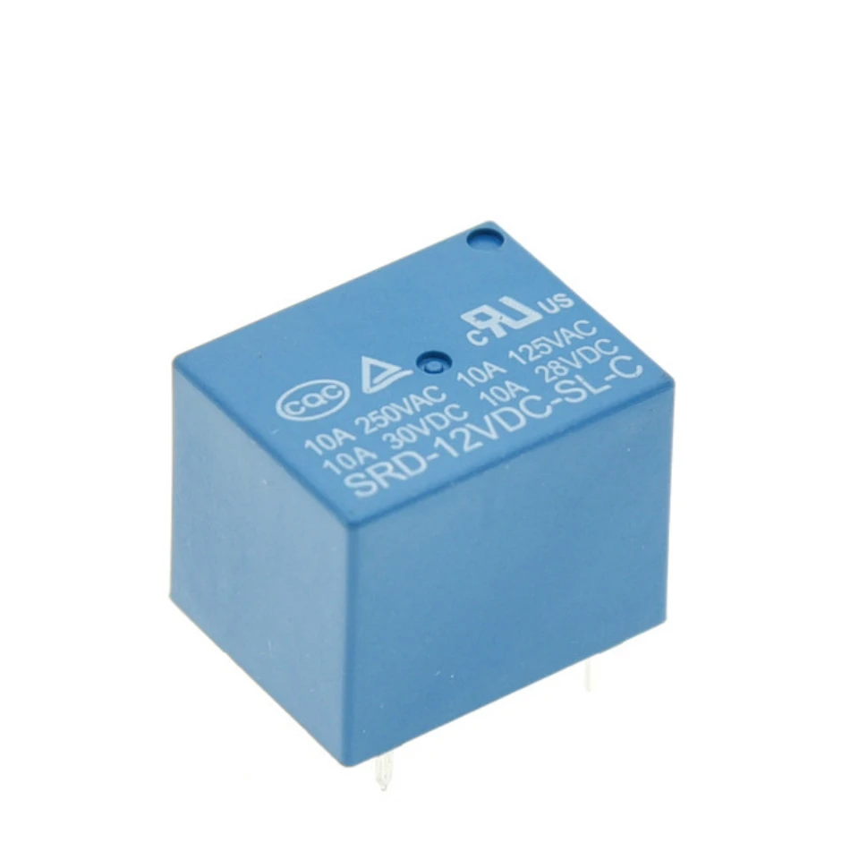 5PCS Relais SRD-05VDC-SL-C SRD-03 05 06 09 12 24 12VDC-SL-C 5PINS 3V 5V 9V 6V 24V 12V Hohe-qualität 10A 250VAC 5 pin – Detail 3