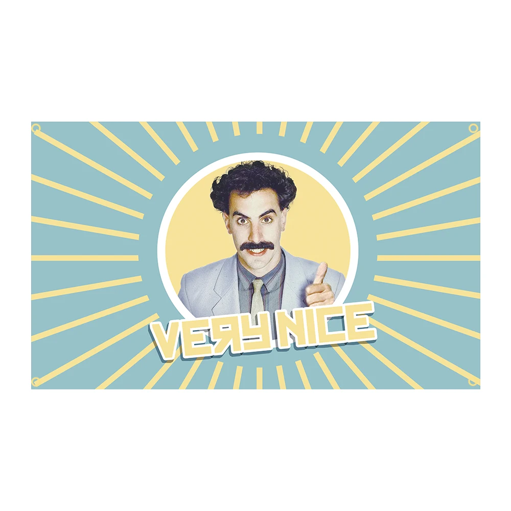 90x150cm 3X5FT Yehay America Borat Very Nice Wallpaper Flag Decorate