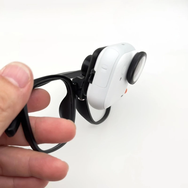 3D Printed Universal Rotating Bracket Glasses Stand Magnetic Design Unisex Accessories for Insta360 Go Ultra Action Camera
