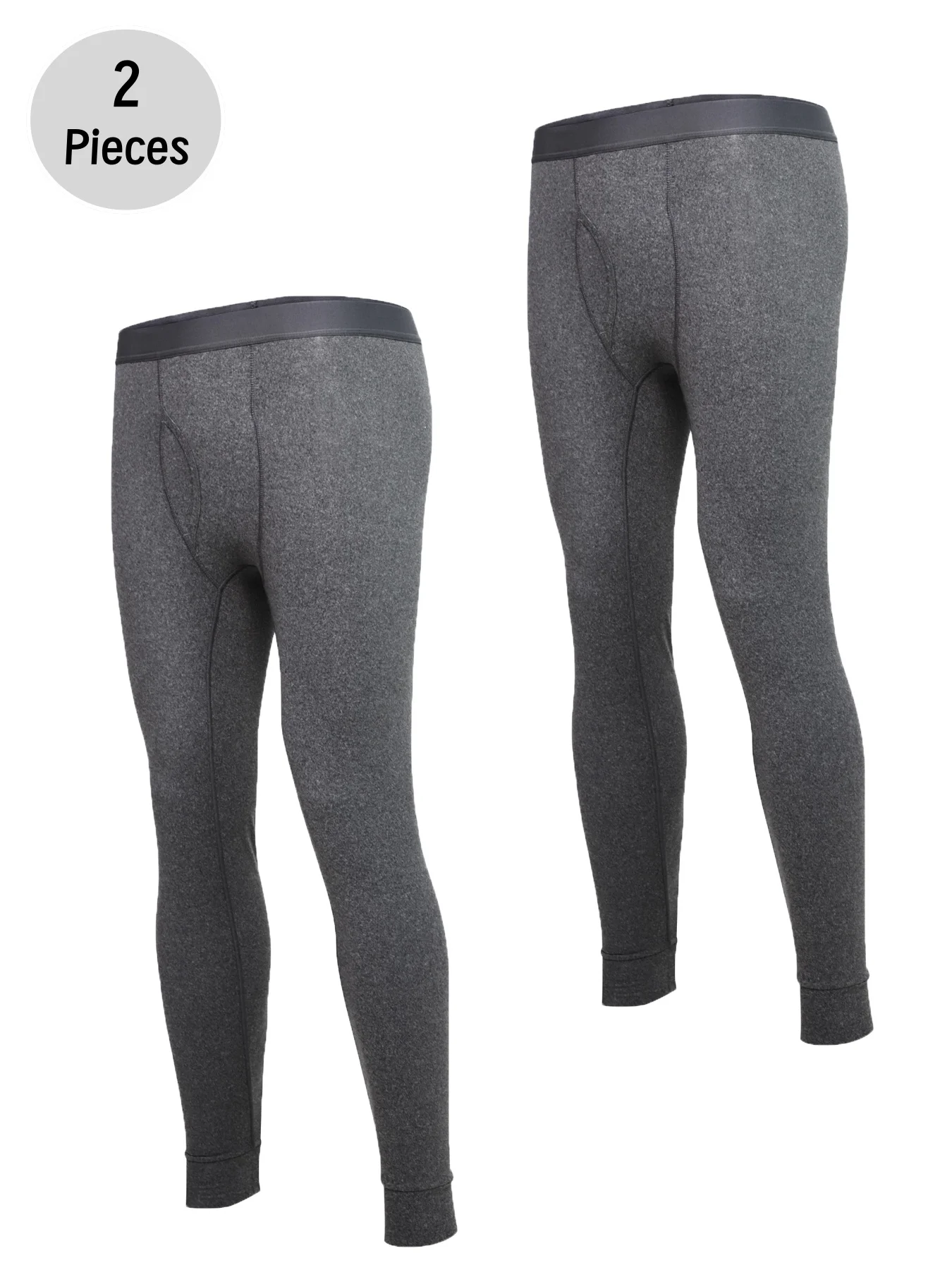

Модное осенне-зимнее мужское теплое нижнее белье из 2 предметов, эластичные спортивные облегающие повседневные теплые леггинсы