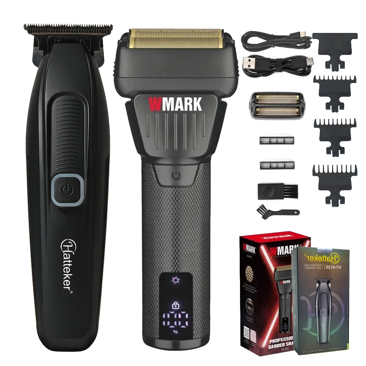 WMARK Men's Electric Shaver 9000RPM Beard Trimming Razor