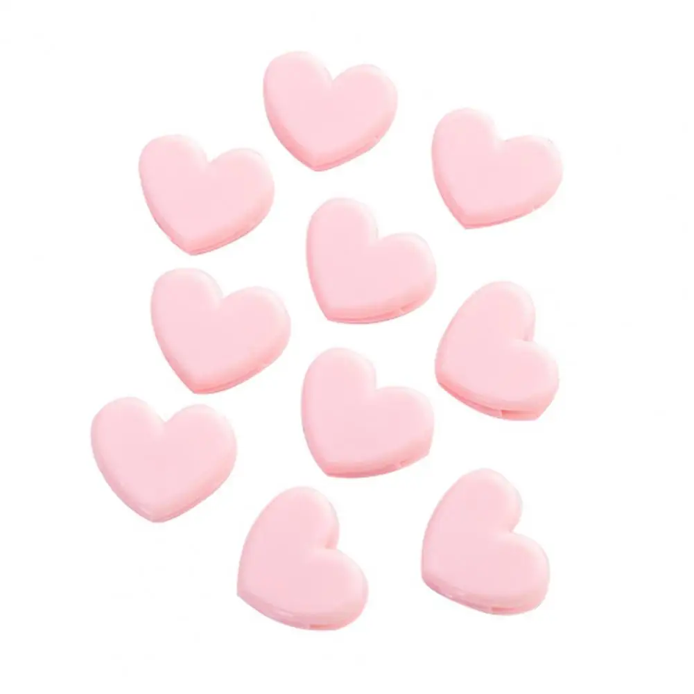 Photo Clip Non-deforming Sealing Clip Pink Eye-catching  Chic Good Spring Rebound File Clip