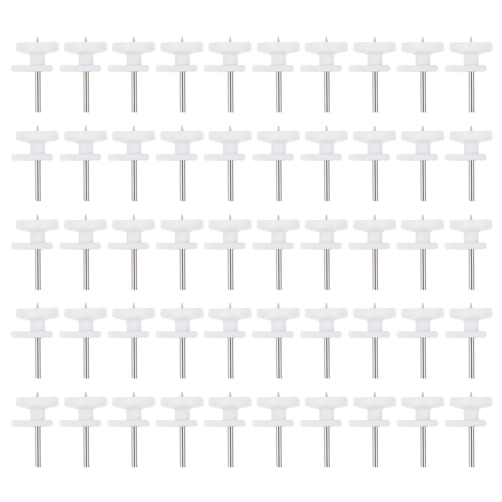 50 Pcs Picture Hangers White Mini No Trace Hook Nail Picture Hangers Photo Frame Hooks Wall Hanging Hardware Picture Hooks