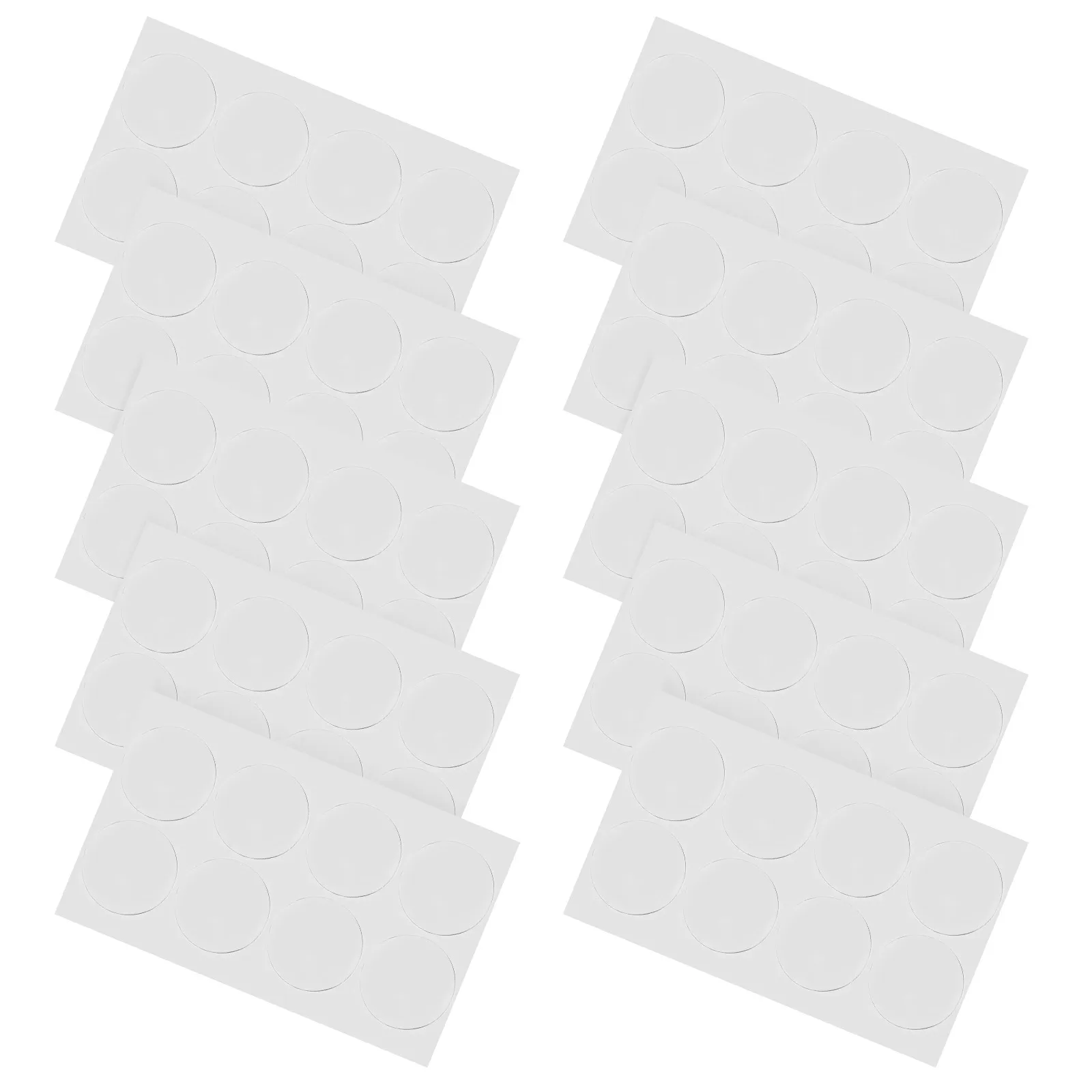 

80 Pcs Grip Anti-slip Gasket Anti-collision Pad No Trace Glue Cabinet Bumper Pads