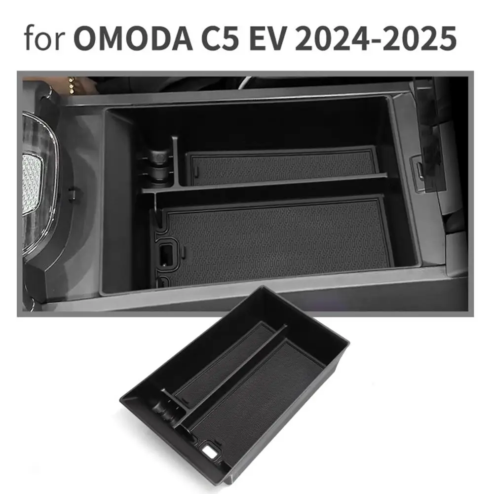 

For Chery Omoda 5 OMODA C5 EV 2024 2025 Interior Accessories Central Storage Box Pallet Armrest Container Box Cover