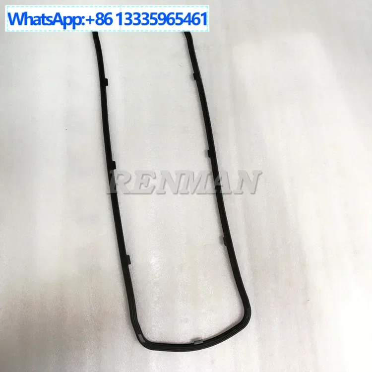 

5Pcs Dongfeng Tianjin Cummins ISDE engine Tianlong oil pan pad 4897861 sealing strip 4934344 rubber pad