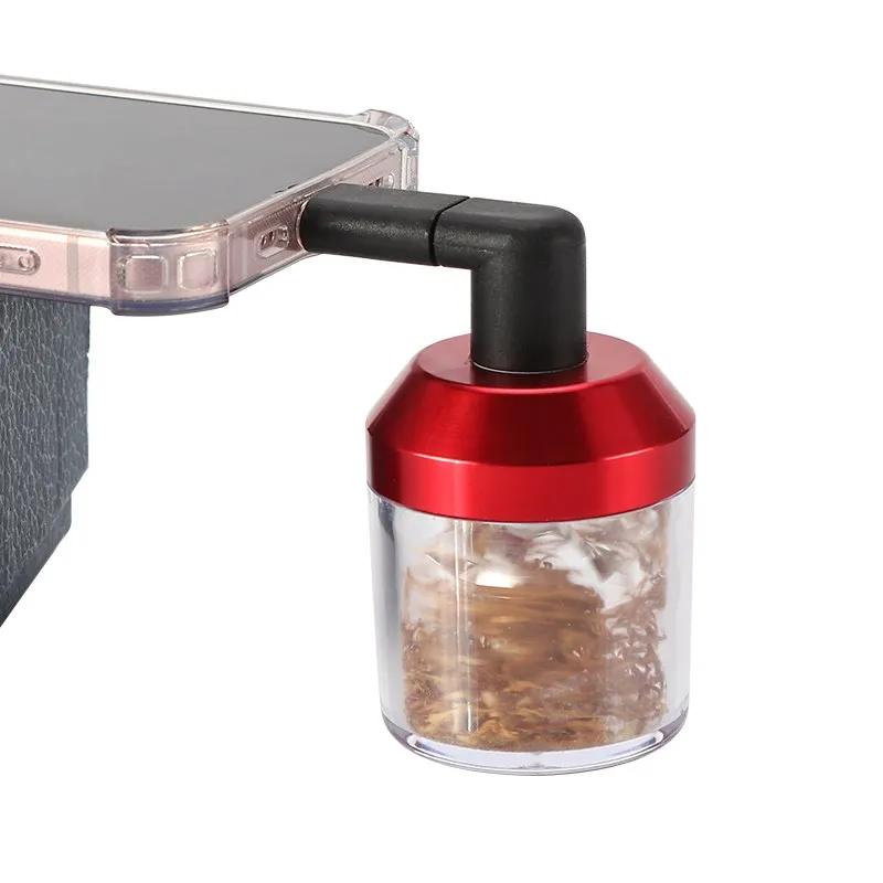 1PC Electric USB Torch Shape Grinder Crusher Crank Leaf Cigarette Manual Hand Spice Pepper Miller Cutter