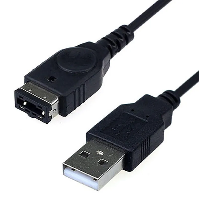 1PC Black USB Charging Advance Line Cord Charger Cable For/SP/GBA/GameBoy/Nintendo/DS