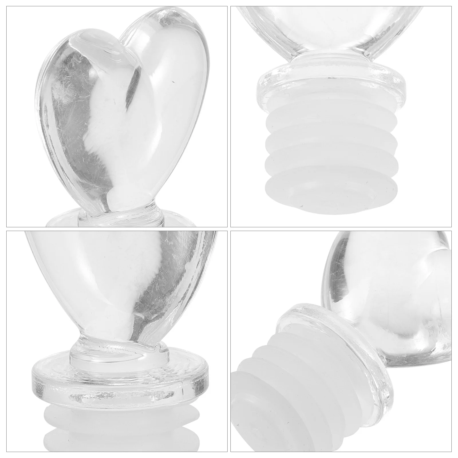 

6Pcs Plastic Bottle Caps Aroma Diffuser Portable Decorative Caps for Perfume Home Decoration Crafts Plastic Bottle Plugs