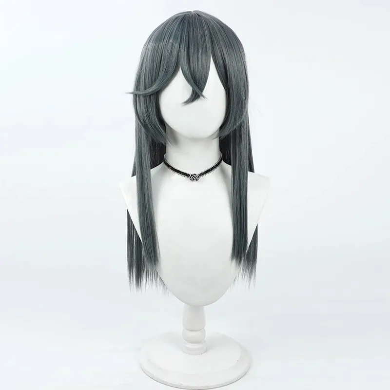 الأزرق الأرشيف أنو نونوري شعر مستعار تأثيري متعدد الألوان طويل مستقيم الشعر هدية عيد الهالوين #5